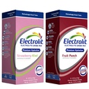 Electrolit Electrolytes Powder Packets, Fruit Punch 8 Pack and Strawberry Kiwi 8 Pack
