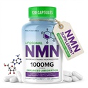 Liposomal NMN 1000mg – Nicotinamide Mononucleotide Supplement – NAD+ Precursor for Cellular Energy, DNA Repair, & Healthy Aging Support – 99% High Purity Shelf Stablized, Made In USA, 120 Capsules