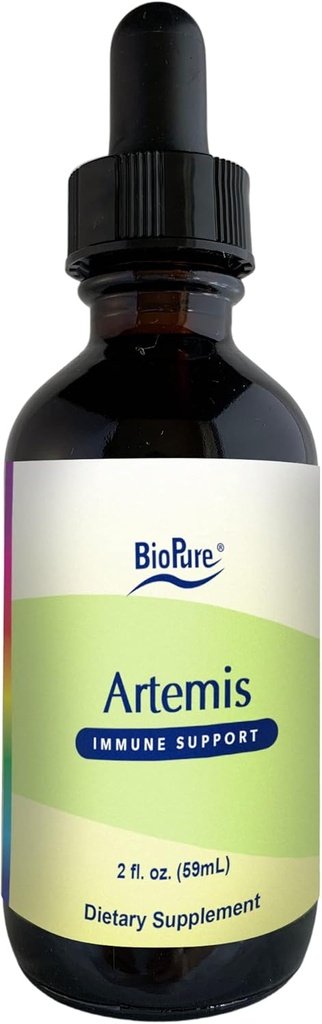 BioPure Artemis – Kräuterextrakt von Artemisia Annua oder Sweet Wormwood mit bioaktiven Verbindungen für Immunsystem, Gut Health, Genitourinary Function, Microbiome Balance, & Overall Wellness – 2 fl oz