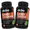 Candida Cleanse Detox for Women & Men - Candi Detox Support Supplement Pills Kit, Anti Overgrowth Gut Balance Probiotic Flora Complex Supplements - Natural Oral Herbal Oregano & Caprylic Acid Capsules