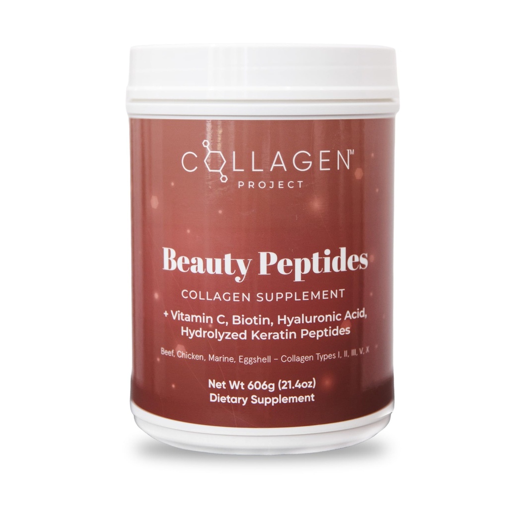 Collagen Supplement Powder for Men & Women | 6-in-1 Premium Multi-Collagen Beauty Formula | Vitamin C, Hyaluronic Acid, Biotin & Keratin | Skin, Hair & Nail Support | Luxury Daily Wellness Boost