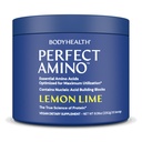 BodyHealth PerfectAmino Powder - BCAA und EAA Pulver für Vor- und Nacharbeit - Aminosäure Energy Drink für Männer und Frauen, um Lean Muskel und Erholung zu unterstützen - Lemon Lime - 30 Servietten