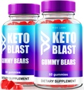 (2 Pack) Keto Blast ACV Gummy Bears Keto Blast ACV Gummies Advanced Weight Loss Formula (120 Gummies)