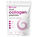 Multi Collagen Protein Powder, 2lbs-Unflavored, with Hyaluronic Acid & Vitamin C, Skin, Hair & Joint Support, 32 Oz