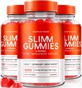 (3 Pack) Slimm Keto ACV Gummies for Advanced Weight Loss - Slimm ACV Keto Gummies, Slimm Keto Plus ACV, Keto + ACV Advanced Formula Supplement, Gomitas Reviews (180 Gummies)