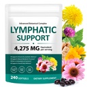Lymphatic Drainage Supplements, 240 Softfels, 21-in-1 Natural Herbal Blends with Echinacea, Dandelion, Burdock Root for Lymph System, Immune Support, Cleanse, Less Swelling/Bloating