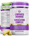 Advanced Lymphatic Drainage Supplements – Lymphatic Cleanse & Lymph System Support with Hesperidin, Rutin, Quercetin with Bromelain – Herbal Lymphatic Support Formula – 60 Capsules