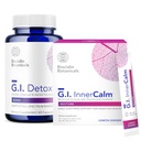 Biocidin Research GI InnerCalm & GI Detox+ Gut Health Bundle - Soothing Daily Gut Support Drink & Gentle Binder to Support Toxin, Biofilm Removal - Supports Occasional Gas & Bloating (2 Products)