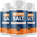 (3 Pack) Neuro Salt Capsules, Neuro Salt Brain Support Pills with Natural Ingredients, Advanced Formula NeuroSalt Maximum Strength Health & Wellness Support Vitamin for Women and Men (180 Capsules)