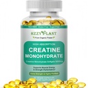 Creatine Softgels - High Absorption Creatine for Women & Men - Creatine Monohydrate 5000mg for Muscle Strength, Muscle Builder, Energy Boost, Pre-Workout - Sugar Free, Non-GMO & Gluten Free