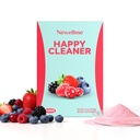 NEWELLME Happy Cleaner Superfood Powder, 16-in-1 Natural Gut Health Supplement, Supports Gut Health and Weight Management, Bloating Relief, Vegan, Sugar-Free, 14 Packets, Berry Flavor