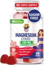 Magnesiumgummis für Kinder & Erwachsene - 500mg - Kalm Magnesium Kaugummis - Magnesium Citrat Kaubare Ergänzung für Mood & Muskelunterstützung