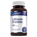 Lithium Orotate Ergänzung 10mg, 60 vegetarische Kapseln. Unterstützt Gedächtnis und emotionale Wellness. Magnesium Stearate Kostenlose Ergänzungen. (1)