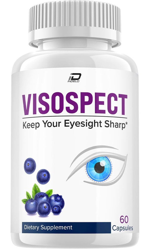 Visospect Plus Eye Support Supplement - Visospect Plus Capsules, Eye Vitamins 20/20 Healthy Vision, Viso spect Plus Eye Health Multivitamin, Visospect Plus Pills Reviews (60 Capsules)