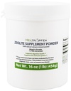 Heiltropfen Zeolite Pulver | Nahrungsergänzung 1 Pfund - 454 g | Detox | Clinoptilolite 94+-3% | Aktiviert | Natürlicher Mineraldust | Ultra FINE Weniger-Than 2 μm