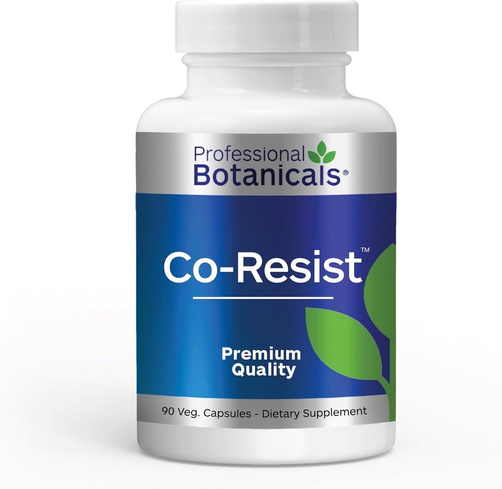 Professional Botanicals - Vegan geformte Co-Resists - Synergistische Mischung aus Kräutern und mächtigen Nährstoffen, die das Immunsystem unterstützt - 90 vegetarische Kapseln