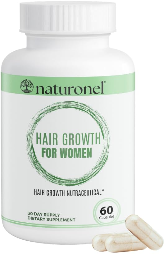 Women's Balance Hair Growth Supplements, Ages 45 and Up - Supports Healthy Hair, Skin & Nails - Customer Proven for Visibly Thicker Hair and Scalp Coverage, Natural Thicker Hair Growth Supplement (1)