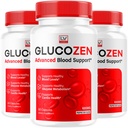 (3 Pack) GlucoZen Capsules - Official GlucoZen Advanced Supplement Pills Blood Balance Health Support Formula, All Natural GlucoZen for Overall Health & Wellness Reviews, 180 Capsules for 3 Months