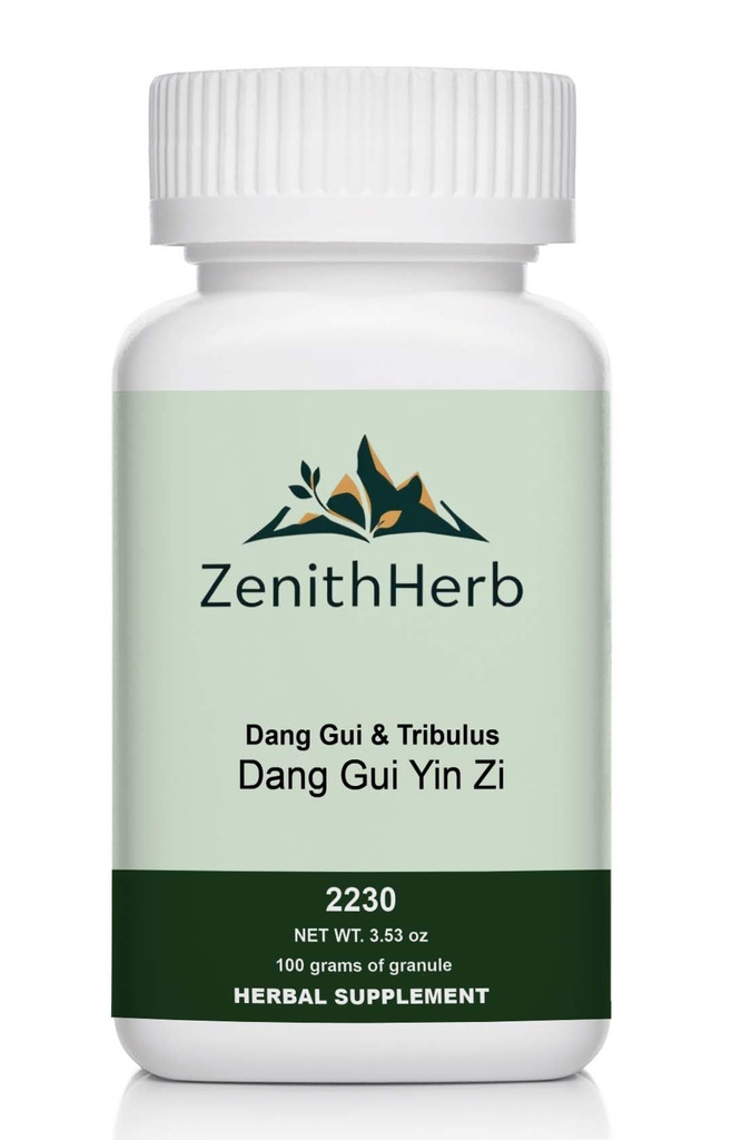 ZenithHerb-Dang GUI Yin Zi/Dang GUI & Tribulus, Herbal Granule, 100 Grams/Bottle
