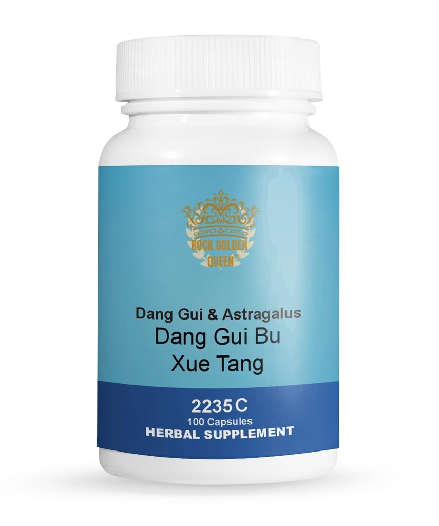 Dang GUI Bu Xue Tang/Dang GUI & Astragalus Decoction, 100 Capsules/Bottle (2 Bottles)