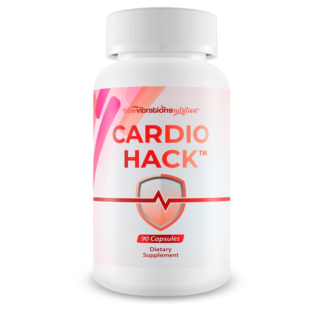 Cardio Hack - Our Best Healthy Pressure Pills To Increase BloodFlow & Circulatory Health - Poor Circulation Supplements - Circulation Supplement Cardio Care Formula For Heart, Vein, & Pressure Support