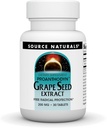 Quelle Naturals Grape Seed Extract, Proanthodyn 200 mg Antioxidantienschutz & unterstützt gesundes Altern Gehirn - 30 Tabletten