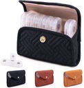 BAGSFY Weekly Pill Organizer 3 Mal am Tag in einem niedlichen Stoff Pille Fall, Medizin Pill Organizer, Pille Box, tragbare Reise Pille Fall, Pille Container für Medikamente, Vitamine, Fischöle, Ergänzungen