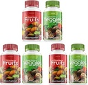 90 Kapseln Jede Flasche 540 Kapseln Superfoods Veggies Grüns und Rots Obst Dreier Pack
