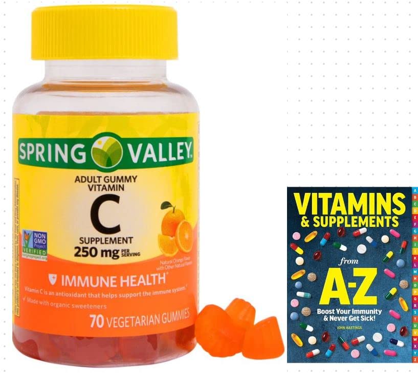 Vitamin C Gummies for Adults - Immune Support - 250 mg (70 ct) from Spring Valley+Better Guide Vitamins & Supplements
