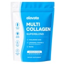 Elavate Multi Collagen Peptides – Collagen Peptides Powder for Women – Skin, Hair, Nails & Joint Support – Multi Collagen Powder with Hyaluronic Acid, Biotin & Vitamin C – Non-Gmo, Sugar Free, 284g