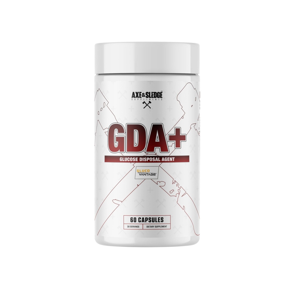 Axe & Sledge GDA+ Glucose Entsorgungsmittel | Unterstützt Nährstoffabsorption, stabile Blut-Glukose und Muskel-Glykogen-Wiederholung | 30 Portionen