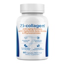 Zi-Collagen Marine Collagen Capsules for Skin, Hair & Nails Support – with Phytoceramides, Hyaluronic Acid, Biotin & Vitamins A C D3 E – 60 Capsules