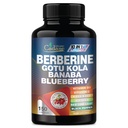 Cadane Premium Berberine Extract - Berberine Supplement 10in1 mit Gotu Kola, Banaba Leaf & More - 150 Kapseln für Immunität und Verdauungssystem Unterstützung