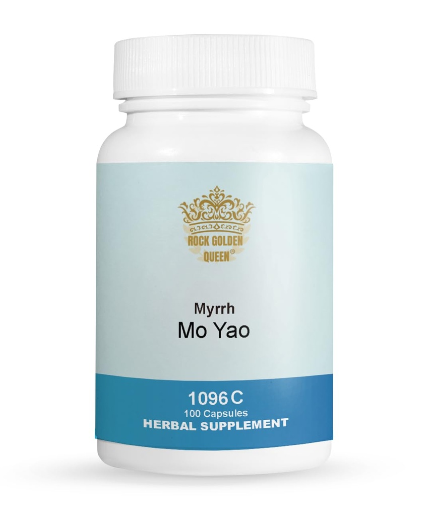 Mo Yao, Myrrh Resin, 100 Capsules/Bottles, 2 Bottles