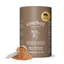 Cowboy - The Exclusive 1st Milking, Whole, Grass Fed Colostrum Supplement for Full Body Health - Bovine Colostrum Powder Packed w/Bioactive Nutrients - Sugar Free (Chocolate, 40 Servings)
