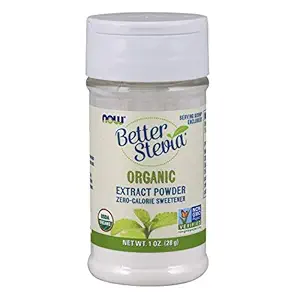 JETZT Lebensmittel besser Stevia Extrakt Pulver, 1 Unze