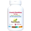 NEU ROOTS HERBAL S-Acetyl-Glutathione, 100mg | Superior Assimilation | Gesunde Aging & Immunität Unterstützung (60 Veg Caps)