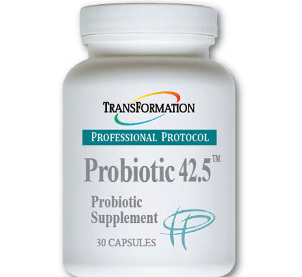 TRANSFORMATION DER GENESIS GOOD HEALTH Enzym Probiotic 42.5 Ergänzung für gesunde Darm Balance unterstützt, Elimination & Immunfunktion Förderung Mehr vollständige Verdauung, 30 Kapsel