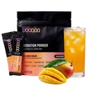 Voodoo Hydration Powder – Sugar Free Electrolyte Drink Mix with Magnesium, Vitamin C, B12, Biotin & Hyaluronic Acid – Physician Formulated Daily Hydration (Mamba Mango)