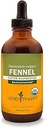 Herb Pharm Certified Organic Fennel Liquid Extract for Digestive System Support - 4 Unze