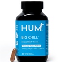 HUM Big Chill Rhodiola Rosea Ergänzung, Adaptogenic Kräuter-Kalk-Ergänzung, Unterstützung für Fokus, Beruhigung und Adrenal Health Balance mit 500mg Rhodiola Rosea Extrakt, Glutenfrei, 30 Vegan Kapseln