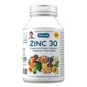 ANDREW LESSMAN Zink 30mg - 60 Kapseln - Hoch absorbierbare Zink Citrat. Unterstützt Immun-, Skelett-, Verdauungs- und Hautgesundheit. Small Easy to Swallow Capsules. Keine Zusatzstoffe