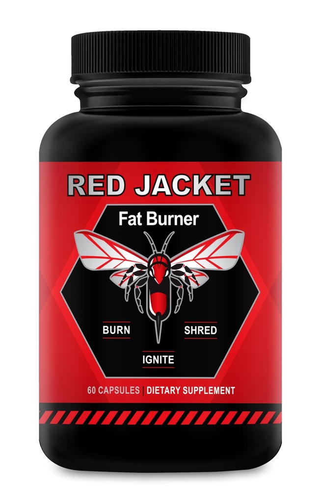Red Jacket Thermogenic Fat Burner – Advanced Weight Loss Pills for Energy Boost, Metabolism Ignite, Extreme Shred, and Focus – Ultra Potent Diet Supplement for Lean Body and Performance Power