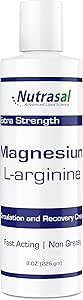 Nutrasal Magnesium L-Arginin Creme - 8oz