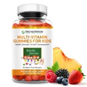 TRIO NUTRITION Premium Kids Multivitamin Gummies with Vitamin C & Zinc for Immune & Energy Support | Complete Daily Essential Vitamins to Grow Up Strong| Pectin, Animal-Free, Allergen-Free*
