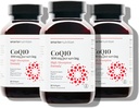 SMARTERNUTRITION CoQ10 400 mg Hohe Absorption - Natürlich gefruchtet Ubichinon w/Organic kaltgepresstes Olivenöl - für Herzgesundheit, Zellenergie - Non-GMO, Glutenfrei - 180 Count[90-Day Supply]
