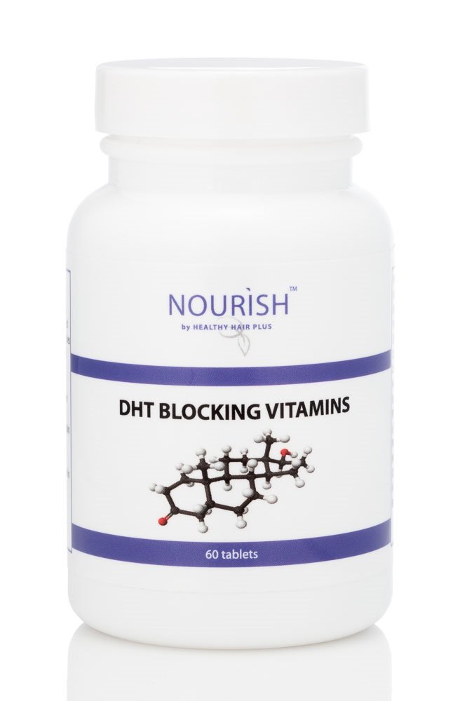 Healthy Hair Plus - DHT Blocker Vitamins Supplement für Männer und Frauen - 60 Tabletten - Zink - Sägen Palmetto - Biotin - Folsäure - Wachstum Thicker und Gesundheit Haare