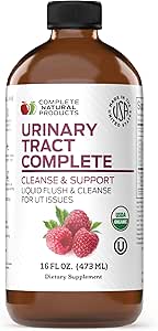 Komplette natürliche Urinary Tract Komplett 12oz - Flüssige Ergänzung für Urinary Tract Gesundheit mit Bio Cranberry, D-Mannose, Rübenwurzel, Fennel Seed und Turmeric