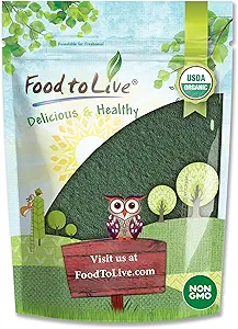 Lebensmittel zu leben Bio-Chlorella-Pulver, 4 Pfund — Non-GMO, Kosher, Raw Green Algae, Vegan Superfood, Bulk, Pure Vegan Green Protein, Reich an Vitaminen und Mineralien, Groß für Getränke, Gebrochene Zellwand