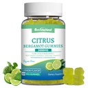 Citrus Bergamot Gummies 3000mg, Bergamot Supplement for High Cholesterol, Cholesterol Lowering Supplement for Heart, Immune System & Anti-Aging, Sugar Free Vegan 60 Gummies